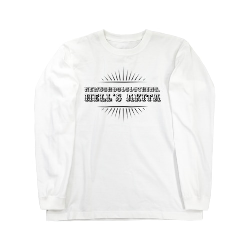 地獄秋田 Long Sleeve T-Shirt