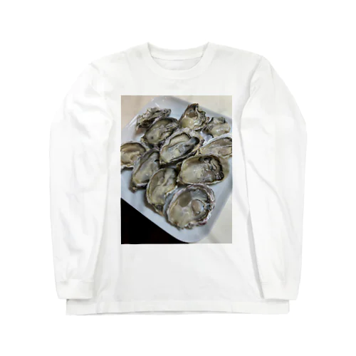 牡蠣すぎ晋作 Long Sleeve T-Shirt