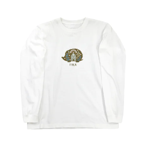 【 FIKA 北欧 ハリネズミ】3 Long Sleeve T-Shirt