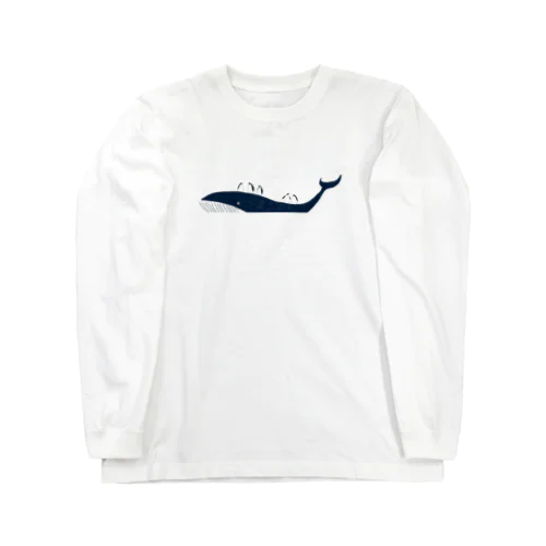 クジラとペンギン Long Sleeve T-Shirt