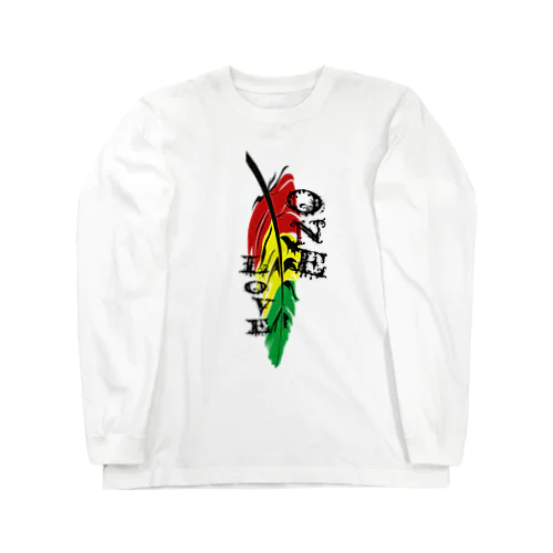 reggae　LOVE ロングスリーブTシャツ