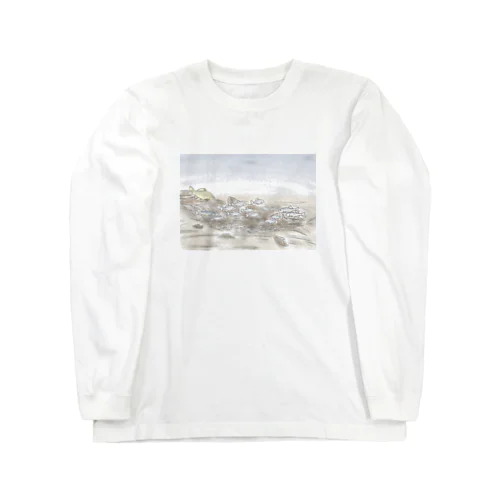 冬の魚たち　前面 Long Sleeve T-Shirt