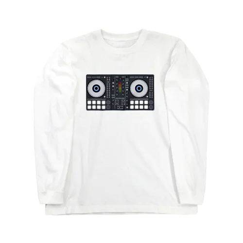 シンプルなDJコントローラーのイラストです! Long Sleeve T-Shirt