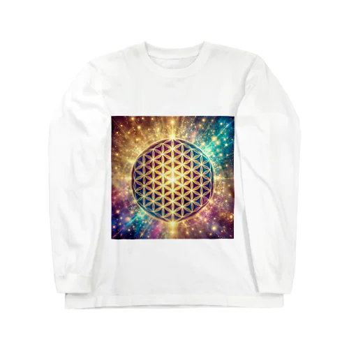 フラワーオブライフ Long Sleeve T-Shirt