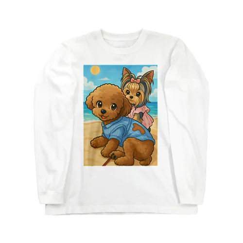 マロンとショコラの休日リゾート Long Sleeve T-Shirt