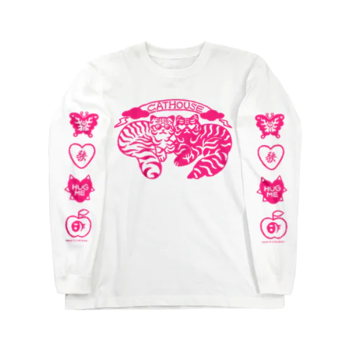 CATHOUSE 桃 Long Sleeve T-Shirt