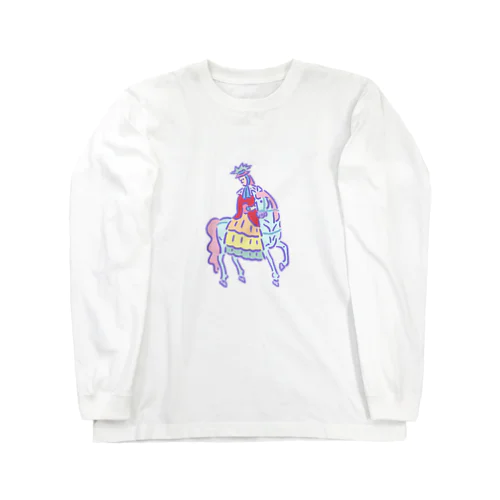 ゆめかわ浮世絵『フランス人』 Long Sleeve T-Shirt