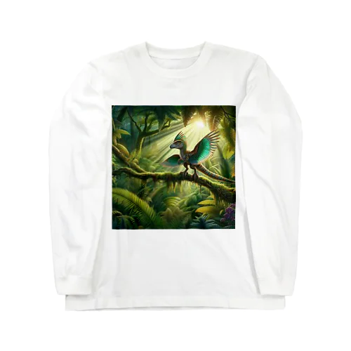 ジュラの森、虹色の目覚め Long Sleeve T-Shirt