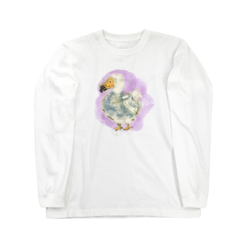 いきものイラスト（ドードー） Long Sleeve T-Shirt