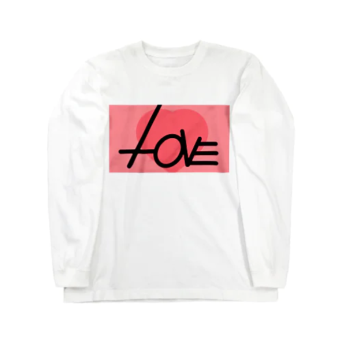 LOVE ロングスリーブTシャツ