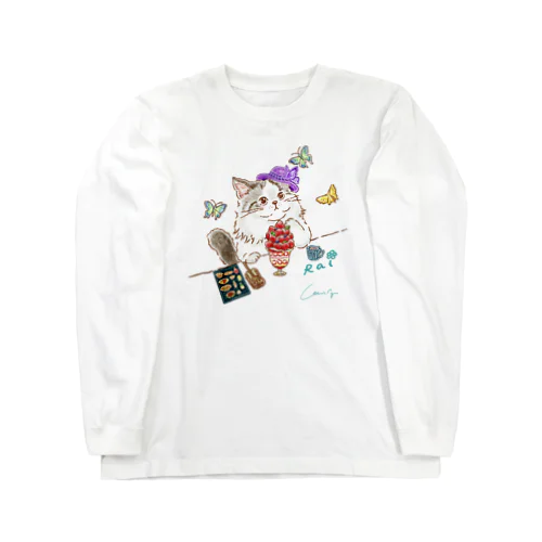 らいくんいちごパフェ Long Sleeve T-Shirt