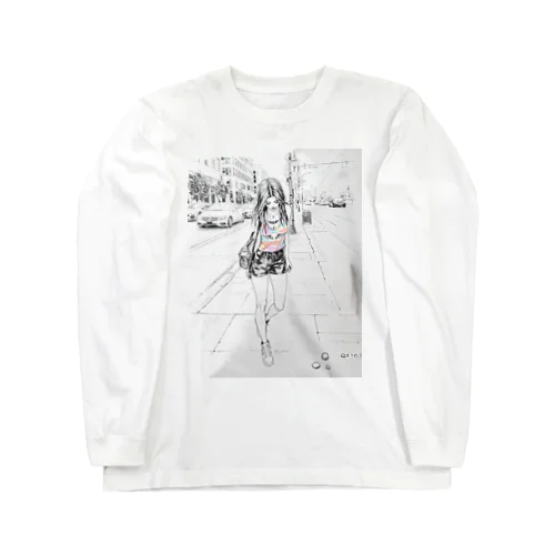 隠れた宝石を探す人 Long Sleeve T-Shirt