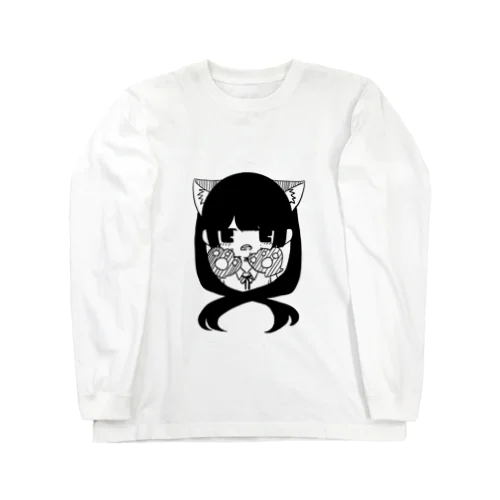 猫耳女の子 Long Sleeve T-Shirt