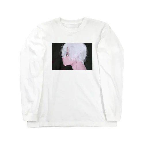 白い髪 Long Sleeve T-Shirt