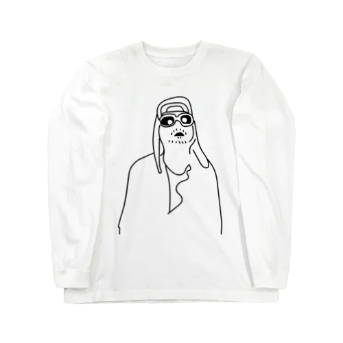 ぐにゃっとしたサングラス Long Sleeve T-Shirt
