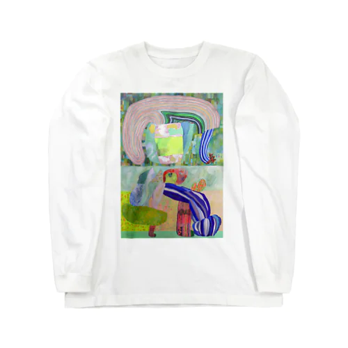 植物と人物 Long Sleeve T-Shirt