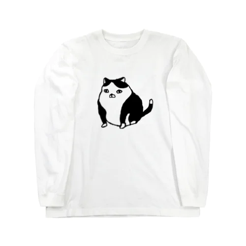 例の猫 Long Sleeve T-Shirt