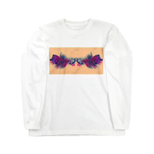 色彩の羽根 001 Long Sleeve T-Shirt