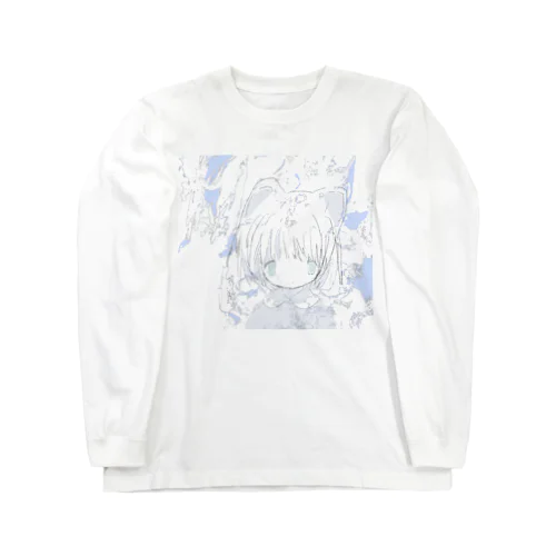 雨粒がたくさんに Long Sleeve T-Shirt