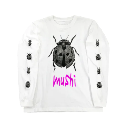 mushi a.k.a. insect  ロングスリーブTシャツ
