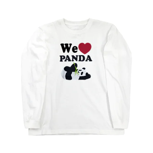 we love パンダ Long Sleeve T-Shirt