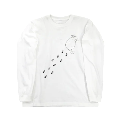 登るチンチラ Long Sleeve T-Shirt