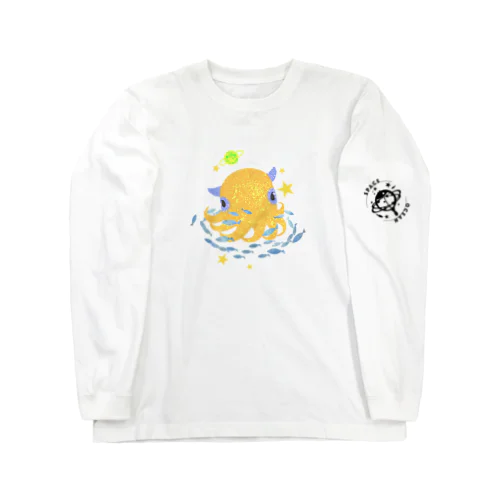 メンダコ太陽系宇宙 Long Sleeve T-Shirt