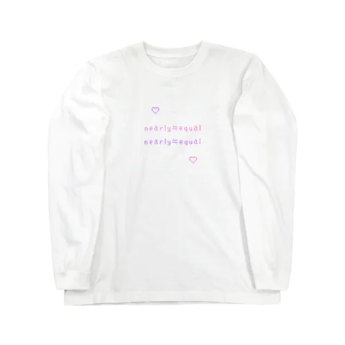 nearly≒equal Long Sleeve T-Shirt