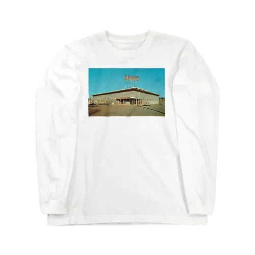 POSTCARD: BILLY BARKER INN, QUESNEL, BC, 1962 Long Sleeve T-Shirt