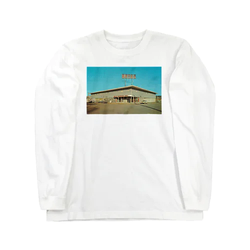 POSTCARD: BILLY BARKER INN, QUESNEL, BC, 1962 ロングスリーブTシャツ