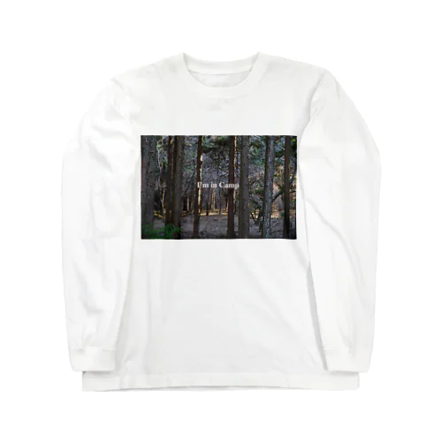 I'm in Campシリーズ Long Sleeve T-Shirt