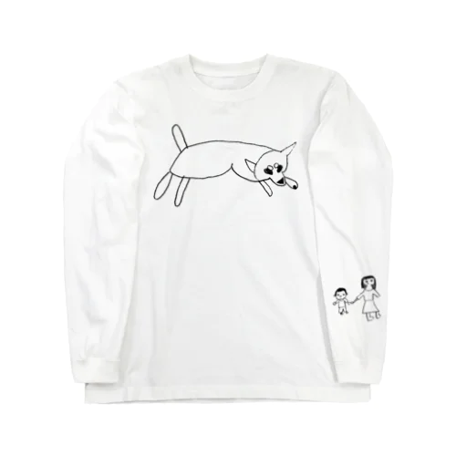 ふて寝るりこ Long Sleeve T-Shirt