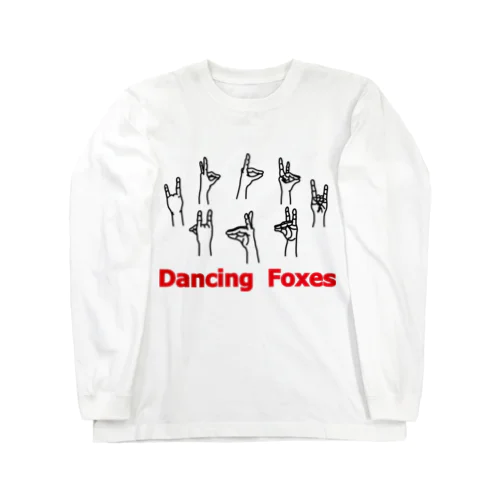 DANCING FOXES ロングスリーブTシャツ