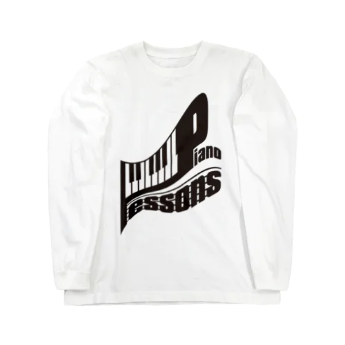 PIANO_LESSONS ロングスリーブTシャツ