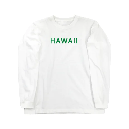 JUST HAWAII (GREEN) ロングスリーブTシャツ