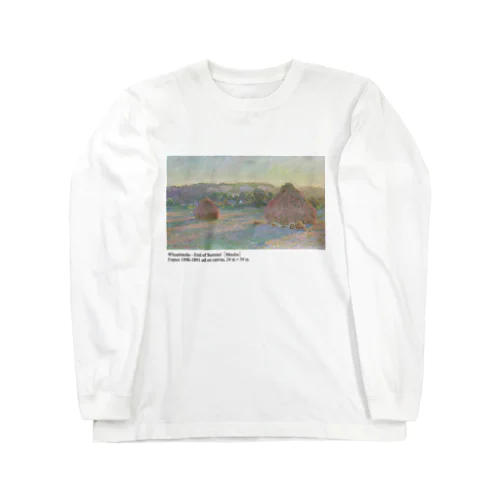 Claude Monet  ロングスリーブTシャツ