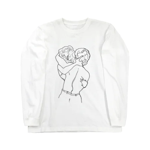 溶け始める二人 Long Sleeve T-Shirt