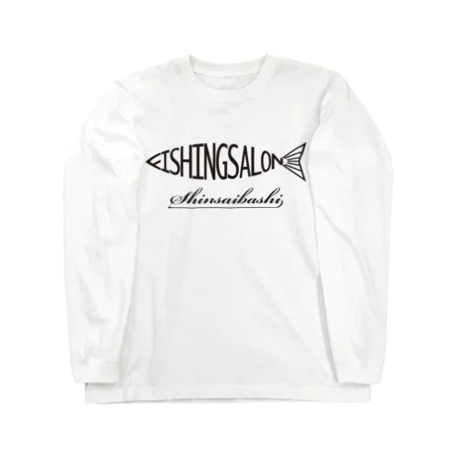 FSSフィッシュロゴ（黒） Long Sleeve T-Shirt