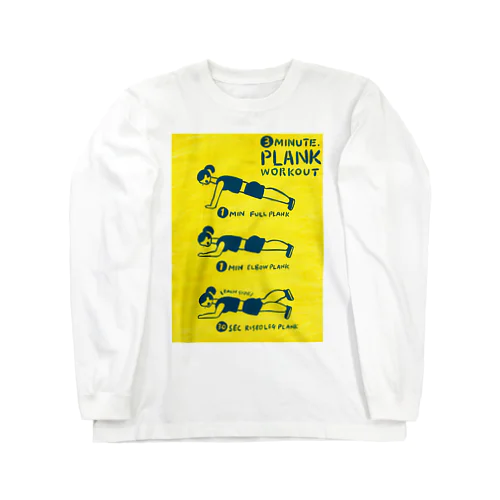 3minutes plunk ロングスリーブTシャツ