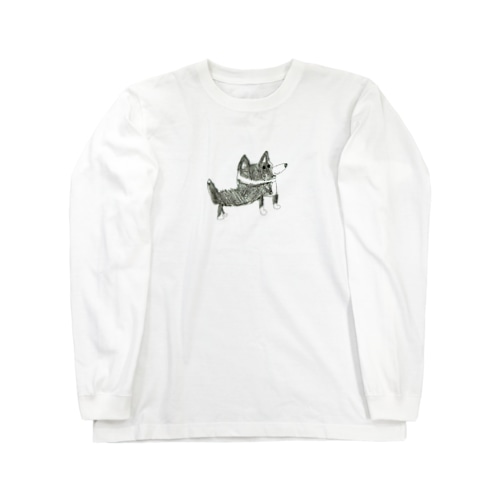 ボーダーコリーがいっぴき Long Sleeve T-Shirt