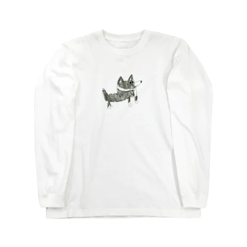 ボーダーコリーがいっぴき Long Sleeve T-Shirt