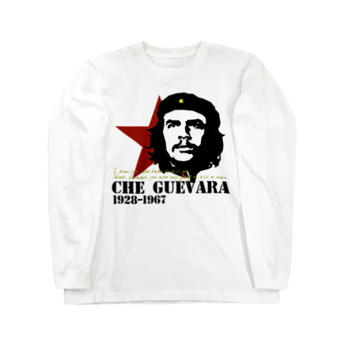 GUEVARA ゲバラ 롱 슬리브 티셔츠
