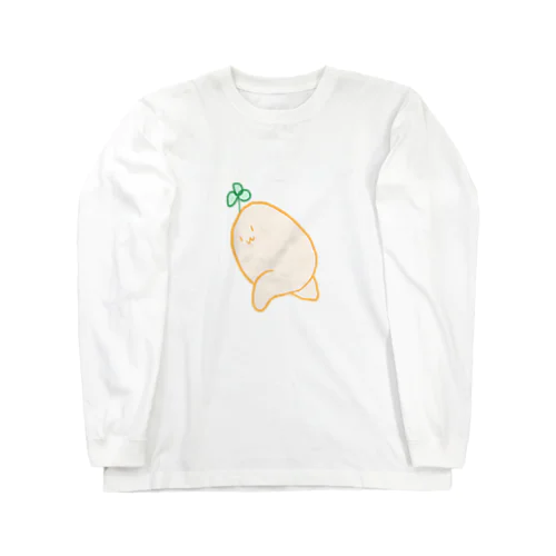 振り向きおしりがかわいい ごんべぇ Long Sleeve T-Shirt