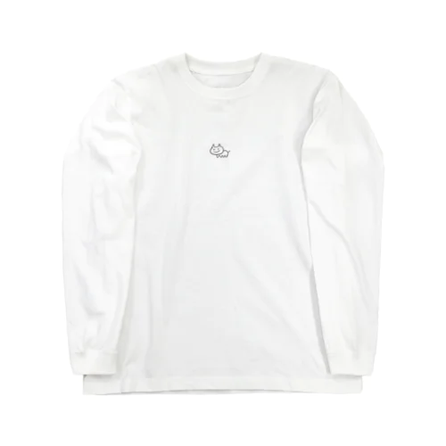 笑うねこ Long Sleeve T-Shirt