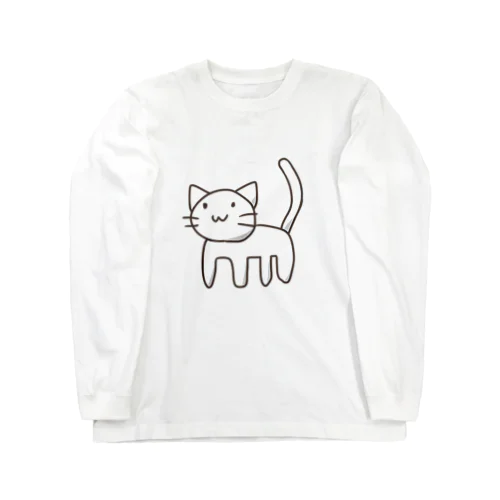 しろねこ Long Sleeve T-Shirt