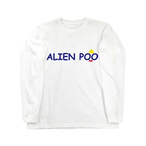 ALIEN POO 롱 슬리브 티셔츠