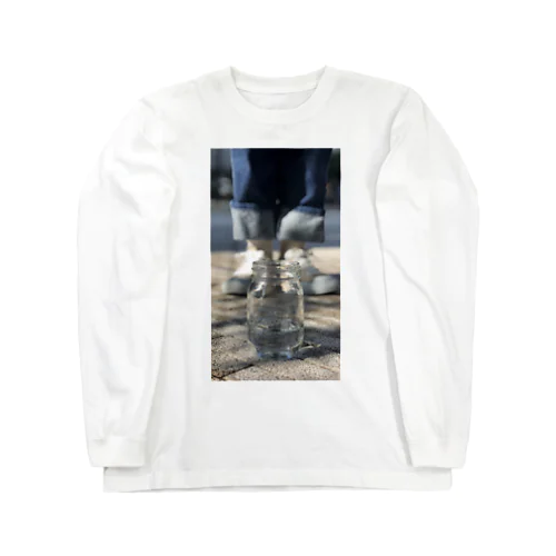 ガラス瓶 Long Sleeve T-Shirt