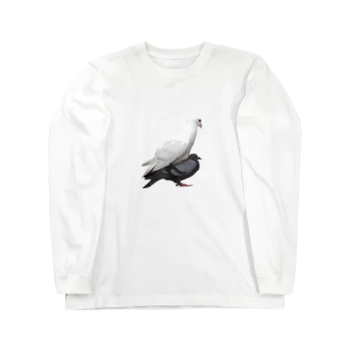 鳩の求愛 Long Sleeve T-Shirt