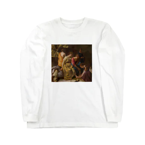 ディアナとニンフたち / フェルメール(Diana and her Companions 1654) ロングスリーブTシャツ