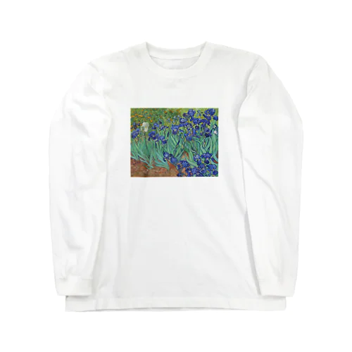 ゴッホ / アイリス / 1889 / Irises Vincent van Gogh ロングスリーブTシャツ